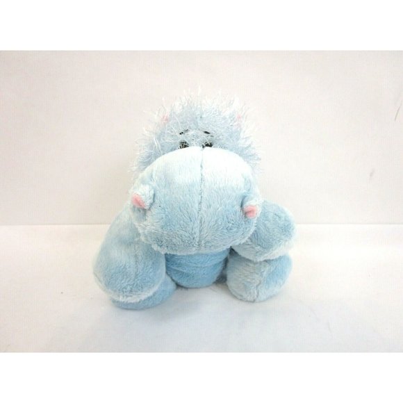 Blue Hippo Hippopotamus 8" Ganz Webkinz Shaggy Plush Stuffed HM009 No Code EUC - Picture 1 of 11